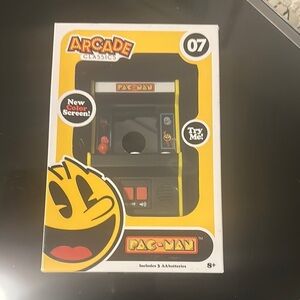 Arcade Classics PAC man hand held arcade game NIB